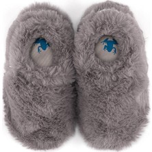Hopfrög Furry Furry Gri Kürk Barefoot Patik