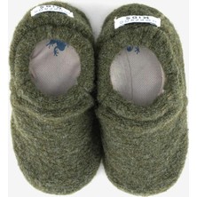 Hopfrög Recycled Woo Wooly Yünlü Haki Barefoot Patik