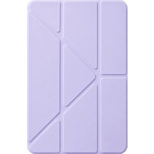 Royaleks Apple Ipad 2025 10.9 10.nesil (A16) Mera Kalemlikli Tablet Kılıfı - Lila