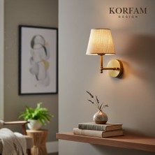 KorFam Kablosuz Pilli Aplik Krem Pvc Kumaş Başlıklı Aplik
