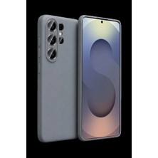 Royaleks Samsung Galaxy S26 Ultra Nano Içi Kadife Silikon - Gri