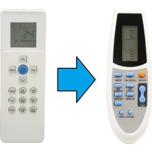 Carrier RG67N BGEF-RG67V BGEF-RG67G(2S)/BGEF Klima Kumanda