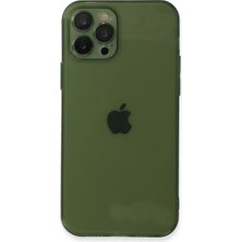 Apple iPhone 12 Pro Kılıf Fly Lens Silikon - Yeşil