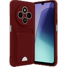 Xiaomi Redmi 14C Kelvin Kartvizitli Silikon - Bordo
