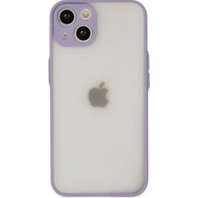 Apple iPhone 14 Kılıf Montreal Silikon Kapak - Mor