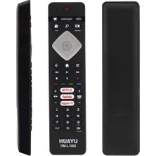YFS Philips Ile Uyumlu RM-L1660 Netflix Youtube Rakuten Tuşlu Lcd-Led Tv Kumandası