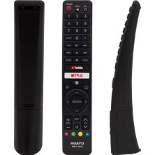 YFS Sharp Ile Uyumlu RM-L1678 Netflix Youtube Tuşlu Lcd-Led Tv Kumandası