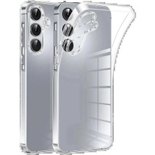 Samsung Galaxy A57 5g Lüx Şeffaf Silikon - Şeffaf