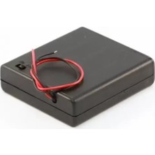 Arduino Anahtarlı 4’lü Pil Kutusu