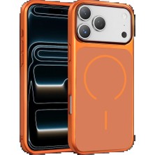 Joko Apple iPhone 17 Pro Max Rush Magsafe Kapak - Turuncu