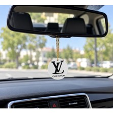 Şimika Lv Xl Dikiz Aynası Süsü Zincirli Çift Taraflı Yazı