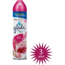 Glade Aerosol Oda Spreyi Aşkın Büyüsü 300 ml Hanımeli Koku Tipi ile 3 Adet