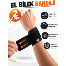 Ankaflex 2 Adet El Bileği Bandajı Bileklik Bilek Ateli Incinme Bandajı