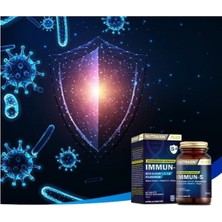 Nutraxin Beta Glukan İçeren Gıda Takviyesi Immun-S 60 Tablet Türkiye Menşeli