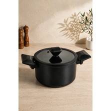 Gigilli Cristel Titanyum Derin Tencere 24 cm