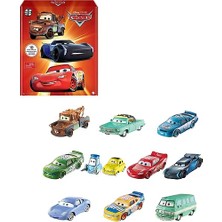 Mattel Disney ve Pixar Cars 10'lu Metal Mini Yarış Arabası Seti, HBW15