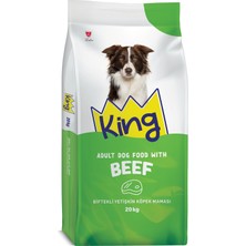King Biftekli Yetişkin Köpek Maması 20 kg