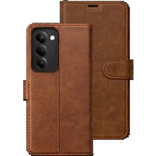 Xiaomi Redmi 15 5g Trend S Plus Kapaklı Kılıf - Taba