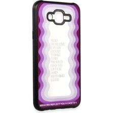 Samsung Galaxy J7 Kılıf Mirror Desenli Kapak - Mirror - 5