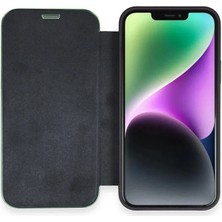 Apple iPhone 12 Kılıf Dolpin Kapaklı - Lacivert