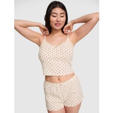 Victoria's Secret Pointelle Strappy Tank Top