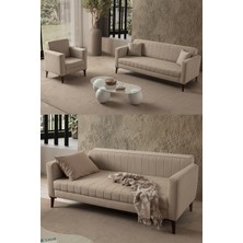 İndes Home Indes Home Nova 3+1 Koltuk Takımı