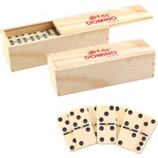 Star Okey Ahşap Kutulu Melamin Domino