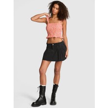 Victoria's Secret Ruffled Shirred-Detail Cami Top