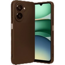 Samsung Galaxy A07 4g Auto Focus Karbon Kapak - Kahverengi