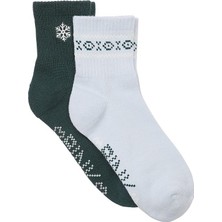 Victoria's Secret Quarter Socks 2-Pack
