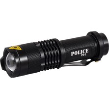 Ps-2 Cree Q5 Cob LED Şarj Edilebilir Zoomlu El Feneri