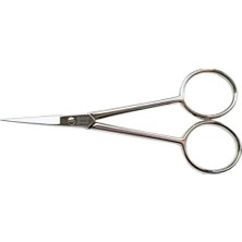 009-400 Ayrık Saplı Nakış Makası No: 4 Inç / 10,16 cm - Nikel Kaplama