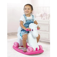 Dolu Oyuncak Sallanan Tekerlekli At