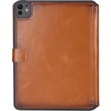 Bloominbag Porté Warm Tan Hakiki Deri Ipad Kılıfı – Ipad Pro 11” (2024)