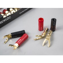 Qed QE-1890 Screwlog Abs Duo Spade Vidalı (2 Kırmızı + 2 Siyah)