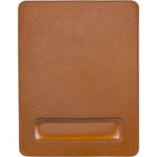 Bloominbag Bloomdesk Ease Desert Tan Hakiki Deri Bilek Destekli Mouse Pad