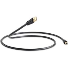 QED QE-6901 Performance USB A-B Graphite Kablo 1,5 m