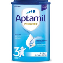 Aptamil 3 Devam Sütü 800 G 9-12 Ay Akıllı Kutu