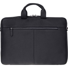 Bloominbag Bloom Urban Shell Pro 13-14" Noir Black Hakiki Deri Laptop / Macbook Çantası