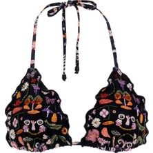 Agua Bendıta Agua Bendita Lolita Ámbar 19309 Kadın Bikini Üstü Çok Renkli