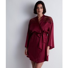 Aubade Midnight Whisper Kimono Red