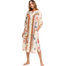 Agua Bendıta Agua Bendita Clavelina Fiore 19740 Kadın Kaftan Çok Renkli
