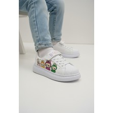 Enoch Sevimli Karakter Baskılı Cırt Cırtlı Çocuk Sneaker