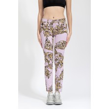 Versace Jeans Couture Kadın Jean Pantolon Çok Renkli