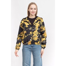 Versace Jeans Couture Kadın Mont Siyah