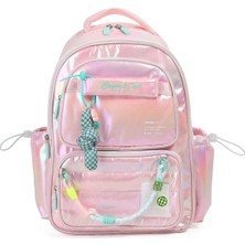 Chimola Chımola Puffy & Shıny Açık Pembe Sırt Çantası 17