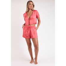 Admas Kadın Pijama Takımı Pembe