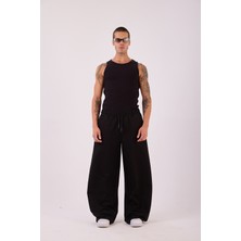 Super Blue Mexico Erkek Siyah Baggy Pantolon