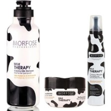 morfose Milk Therapy 3'lü Saç Bakım Seti Kabarma Önleyici Özellikli Saç Bakımı