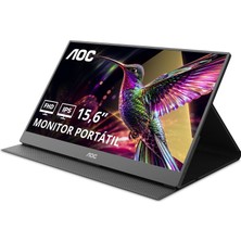 Aoc 15.6" 16T20E2 60HZ 4ms IPS Usb-C Full Hd Taşınabilir Monitör